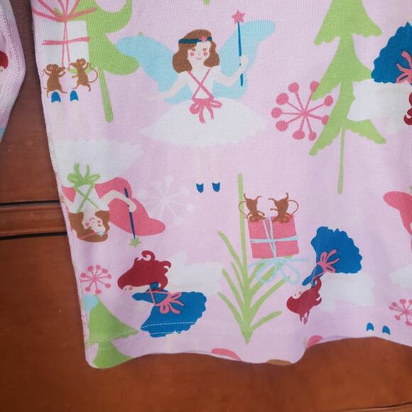 Hanna Andersson Size 3 90 cm Princess Fairy Nutcracker Pink Shirt Organic Cotton - Picture 5 of 14